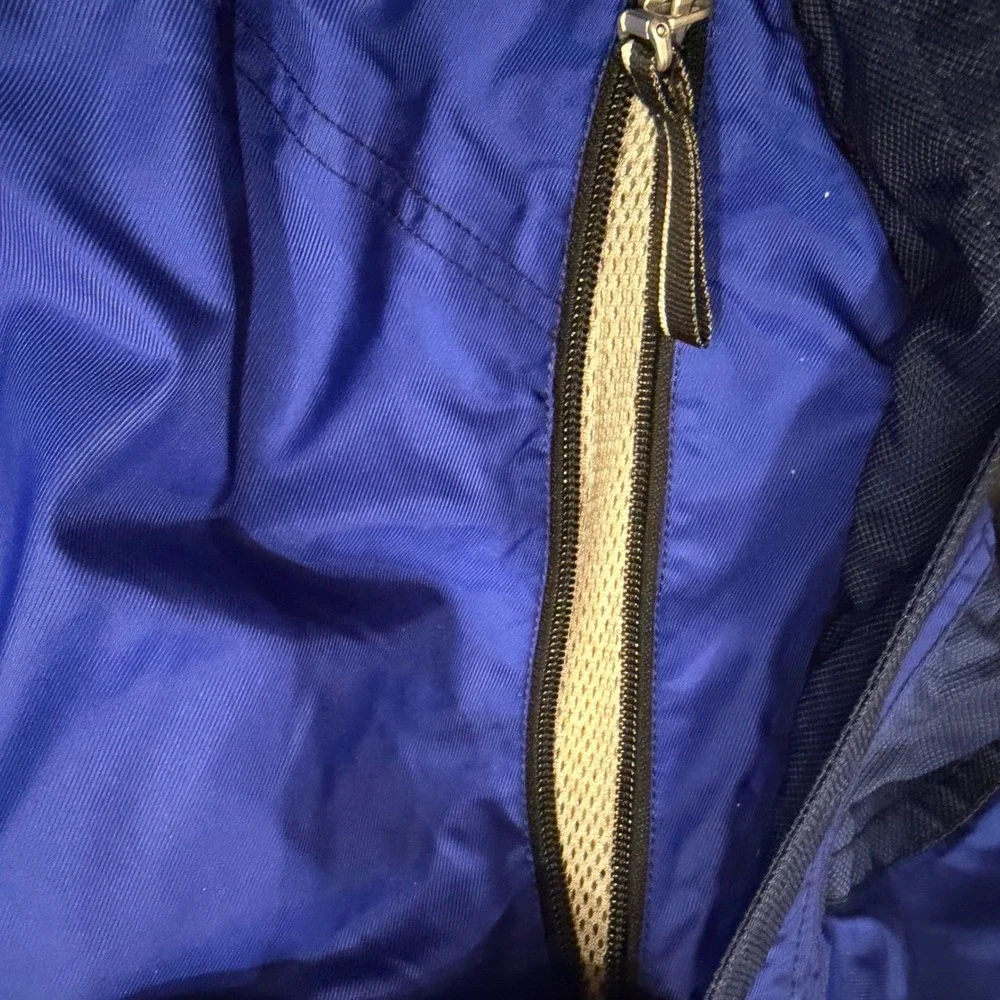 Marker Vintage Blue Ski Suit One-Piece Belted Vented Snow Suit Mens Large